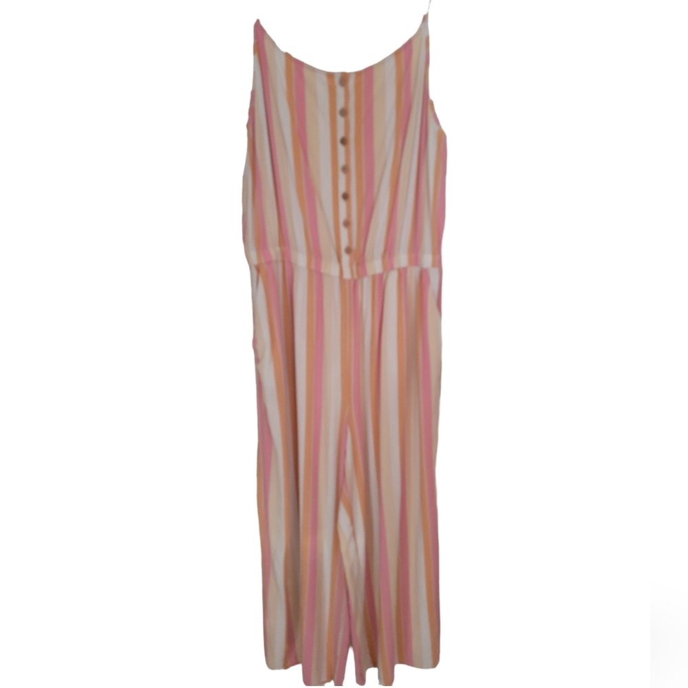 Womens Stripe Romper